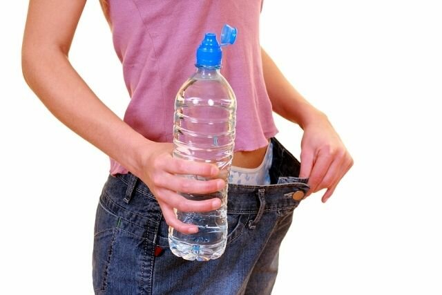 Употребление воды для похудения