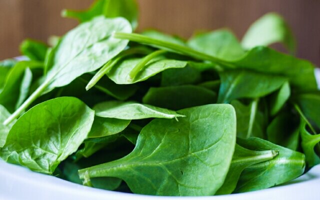 seared spinach